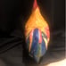 Vintage ceramic rooster cookie jar