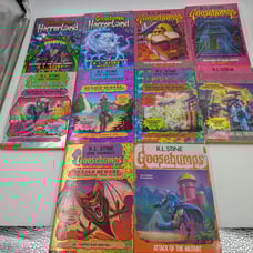 Lot of 10 Goosebumps Books By R.L. Stine