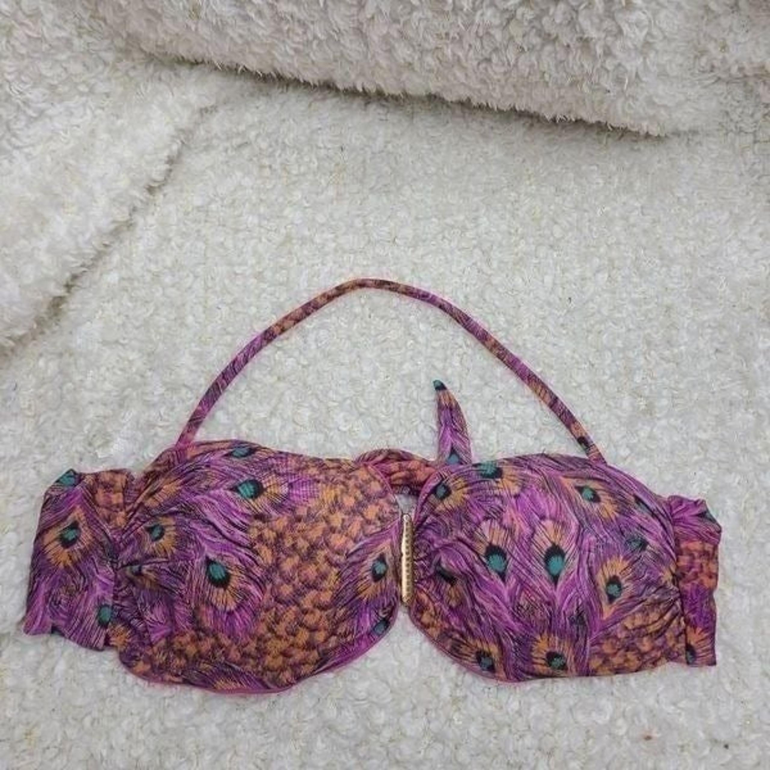 Sofia by Vix Swimwear San Isidro Bandeau Bikini Top NWT sz Small