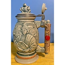 VINTAGE CHRISTOPHER COLUMBUS NEW WORLD STEIN AVON 1992 SANTA MARIA BRAZIL BEER
