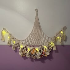 Stuffed Animal Hammock Corner | Sturdy Handcrafted Stuffed Animal Net