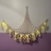 Stuffed Animal Hammock Corner | Sturdy Handcrafted Stuffed Animal Net
