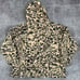 Women's Vintage Y2K Juicy Couture Cheetah Leopard Print Hoodie Sweatshirt Sz 2XL
