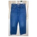 Levi’s Ribcage High Waist Straight Dark Blue Wash Wide Leg Straight Jeans