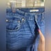 Levi’s Ribcage High Waist Straight Dark Blue Wash Wide Leg Straight Jeans