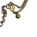 J. CREW Aurora Borealis Rhinestone Pendant 32 Long Necklace Gold Tone Chain