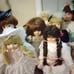 Musical porcelain dolls