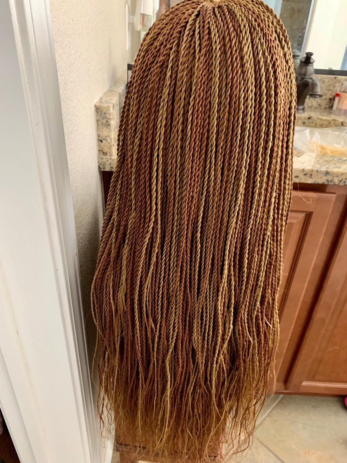Ombre Braided wig Senegalese twist braids