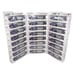 24 Pc Lot - Colorado Rockies MLB Baseball 1:80 Diecast Truck Toy Vehicle 2012