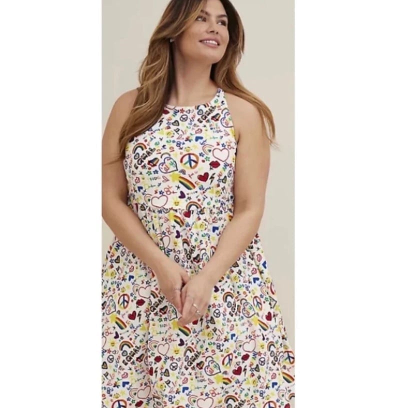 FINAL PRICE RARE• Colorful Pride Dress BRAND NEW Size 10(Medium/Large)