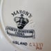 Antique Masons Ironstone Bread Plate/Saucer? Set of 6. England