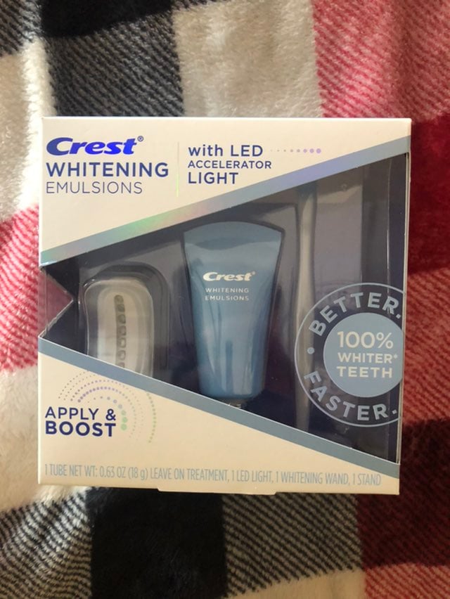 Crest Whitening Emulsions