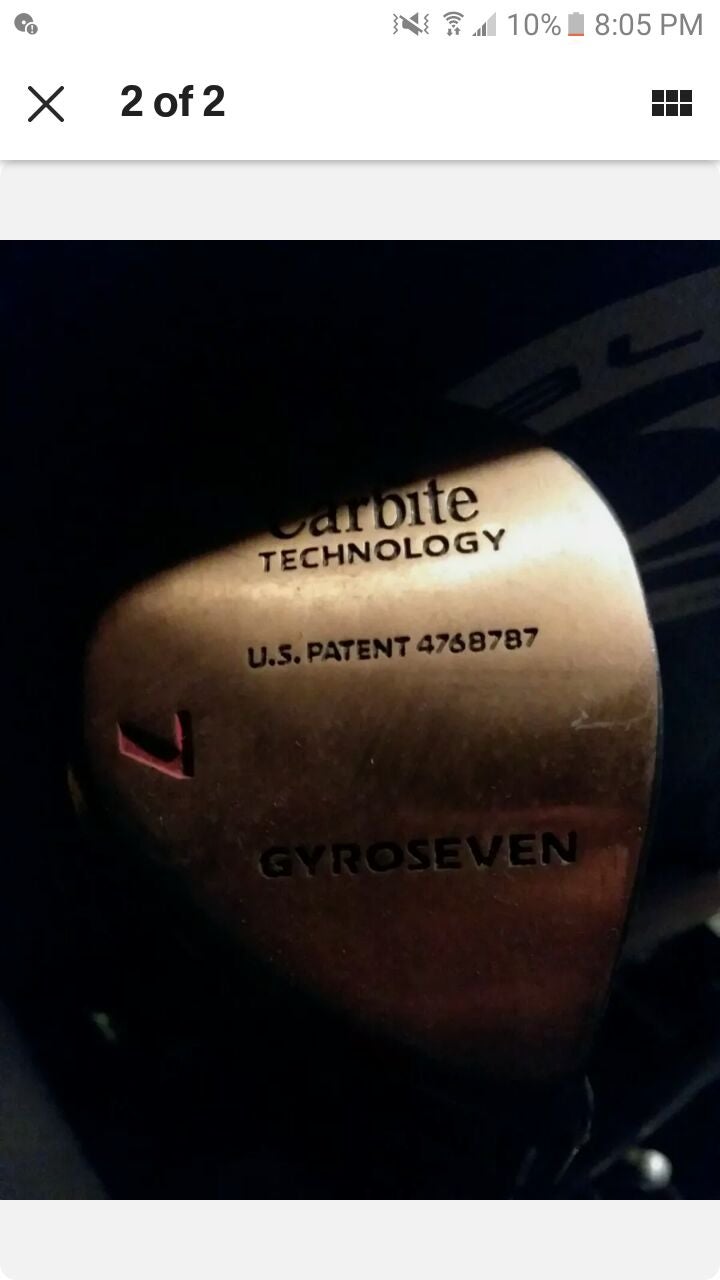 carbile gyroseven # 7 wood golf club sal