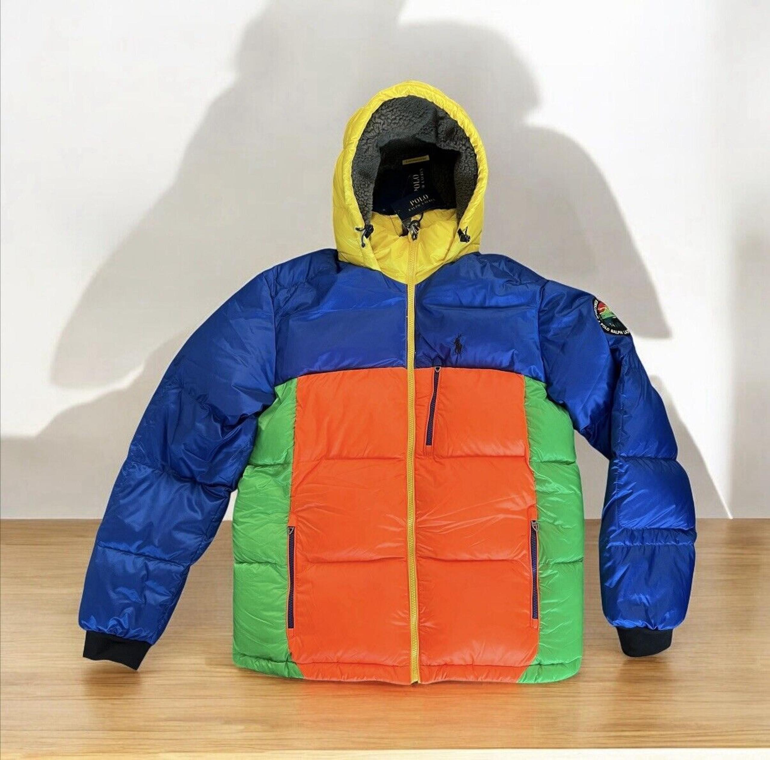 Polo Ralph Lauren WaterRepellent Down Puffer Jacket Sportsmen Wildlife" Men Sz S