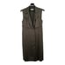 Good American Dress Sleeveless trench midi dark green size 3 (12 16)