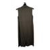 Good American Dress Sleeveless trench midi dark green size 3 (12 16)