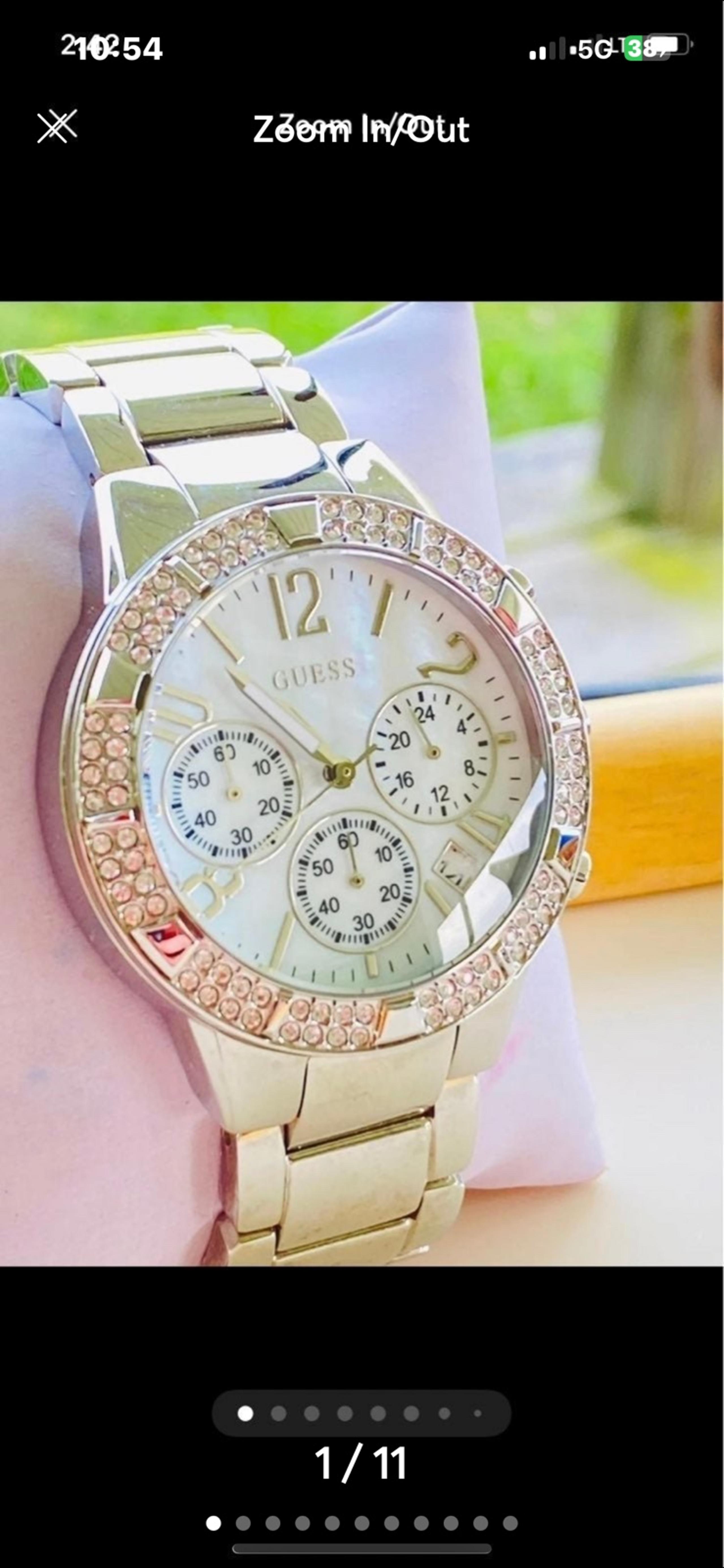 Guess Water Pro Silver Tone Watch