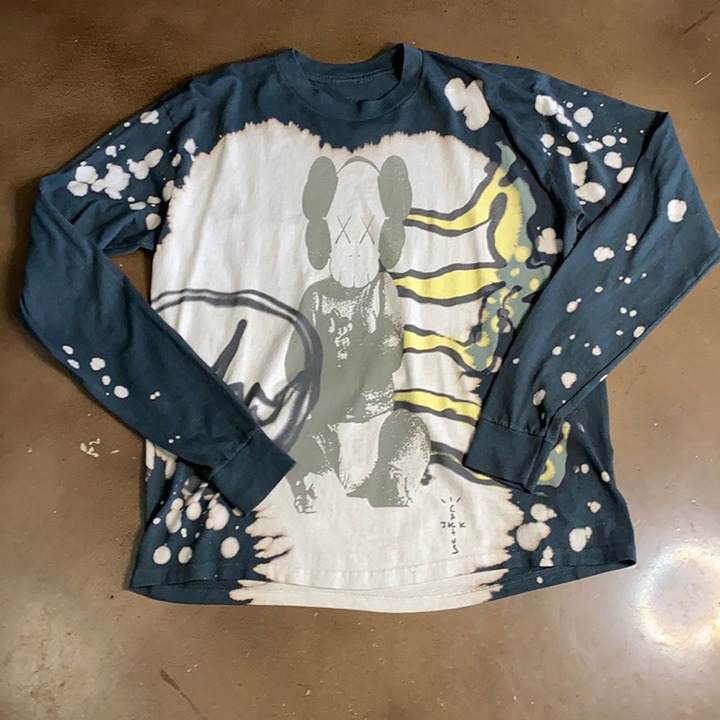 Cactus Jack x Kaws x Fragment Long Sleeve Tee