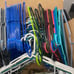 102 Plastic Hangers Assorted Colors