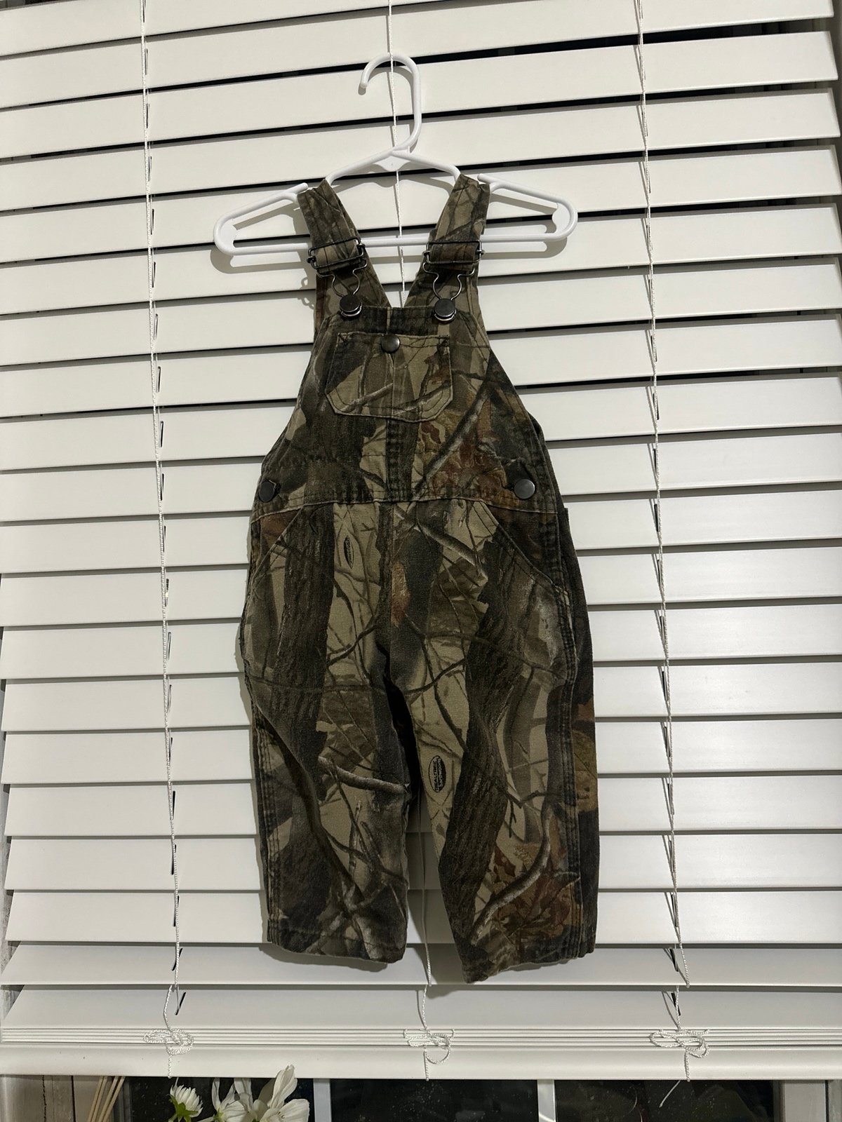 Camo overalls
