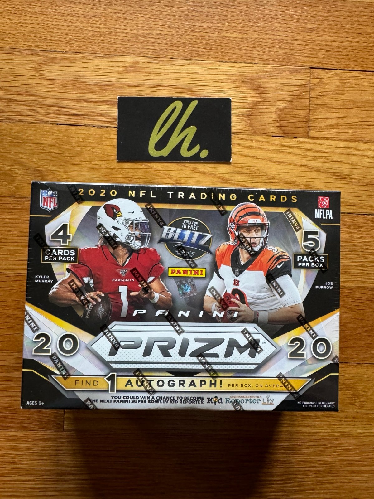 2020 Panini Prizm Football Mega Box 1 Auto Per Box Factory Sealed