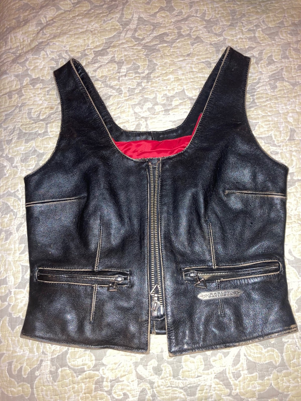Womens Harley Davidson vest size small