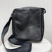 Coach Men's Black Pebbled Leather Flight Crossbody Bag