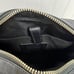 Coach Men's Black Pebbled Leather Flight Crossbody Bag