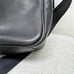 Coach Men's Black Pebbled Leather Flight Crossbody Bag