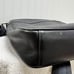 Coach Men's Black Pebbled Leather Flight Crossbody Bag
