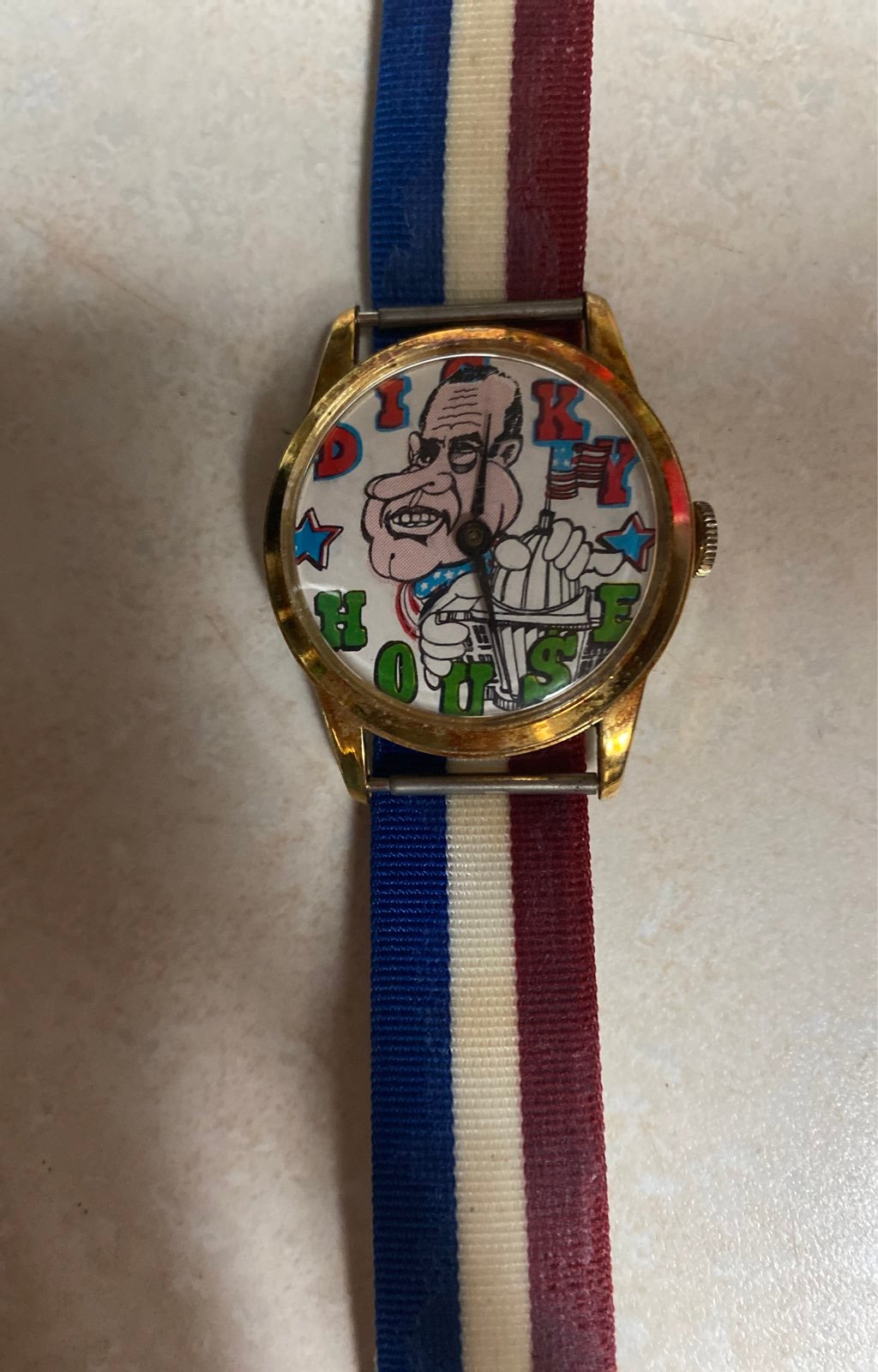 Vintage wristwatch Swiss made Dicky House presidential watch