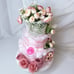 Flowers Diaper Cake, Basket of Flowers Cake