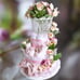 Flowers Diaper Cake, Basket of Flowers Cake