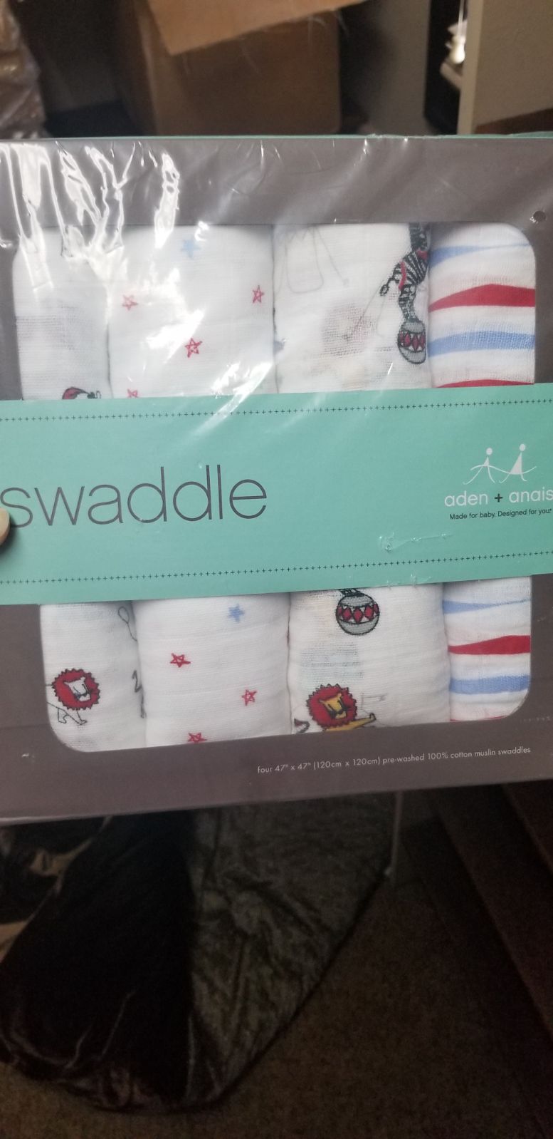 Aden Anais Swaddle 4pk New 47x47 Boutiqu