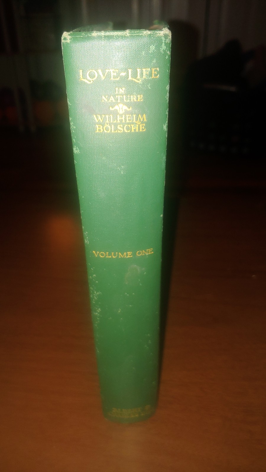 Love-Life In Nature - The Story of the Evolution of Love Vol 1 1926