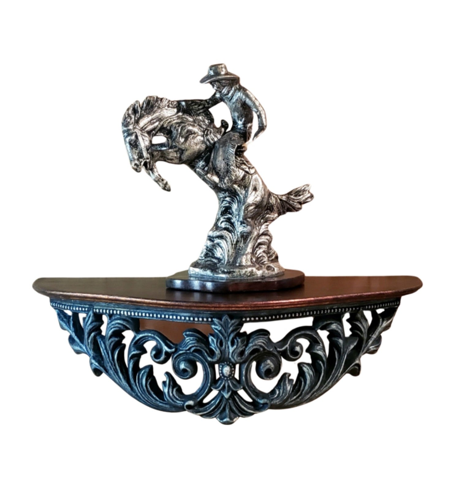 Vintage Ornate Resin Wall Shelf