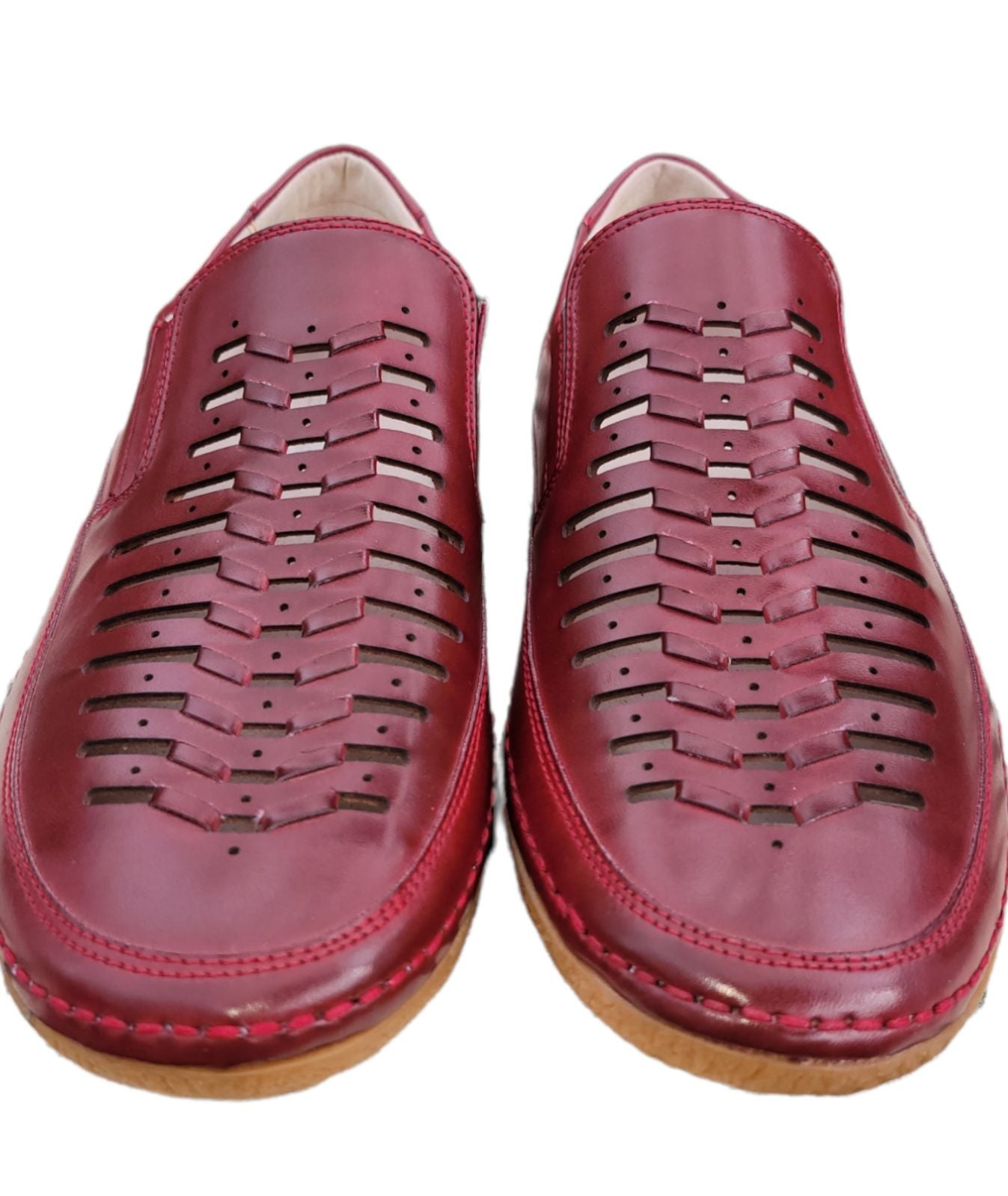 Stacy Adams Men's Naples Red Driver Loafer Size 8