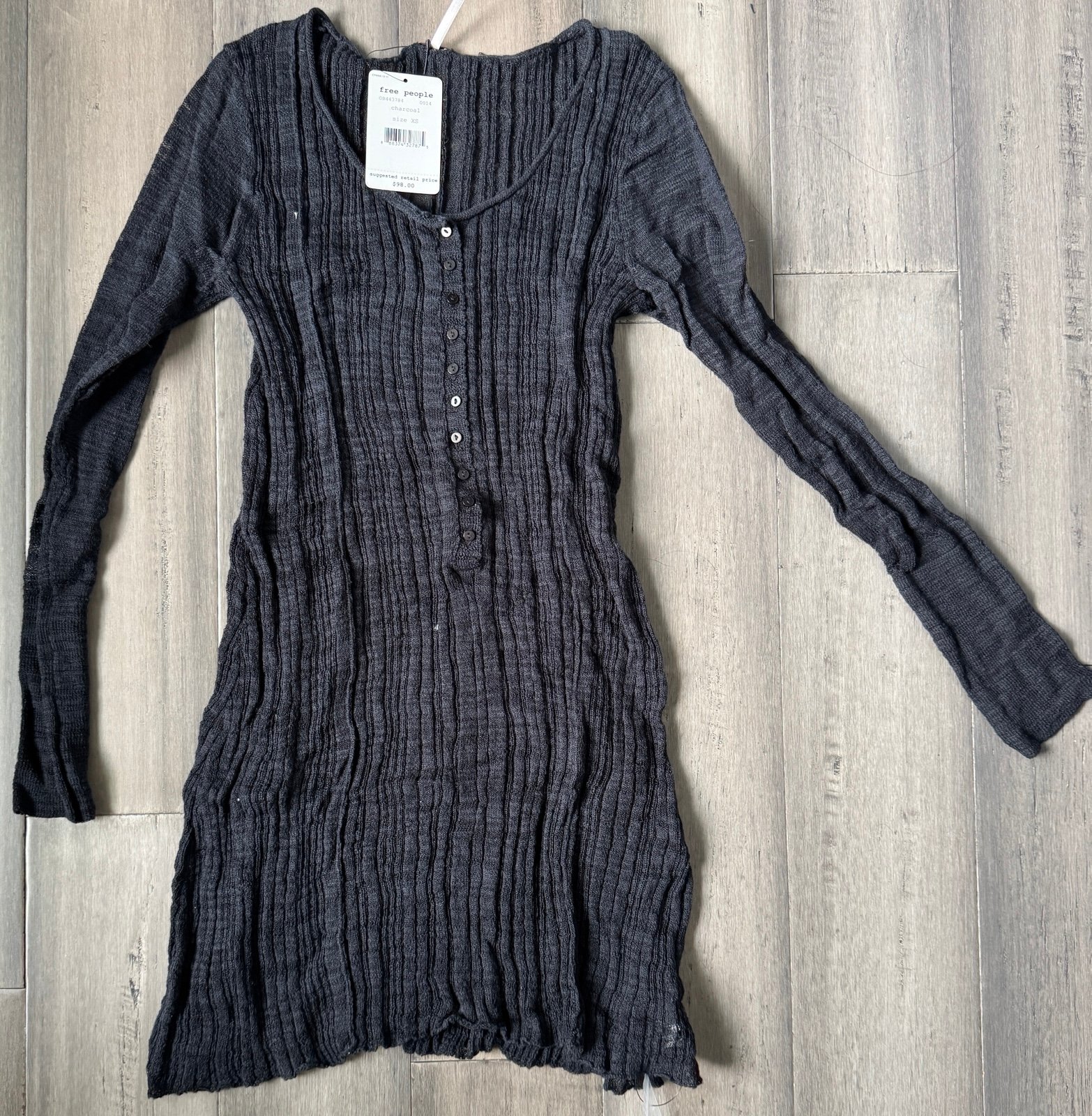 Free People Women’s Black Cardigan