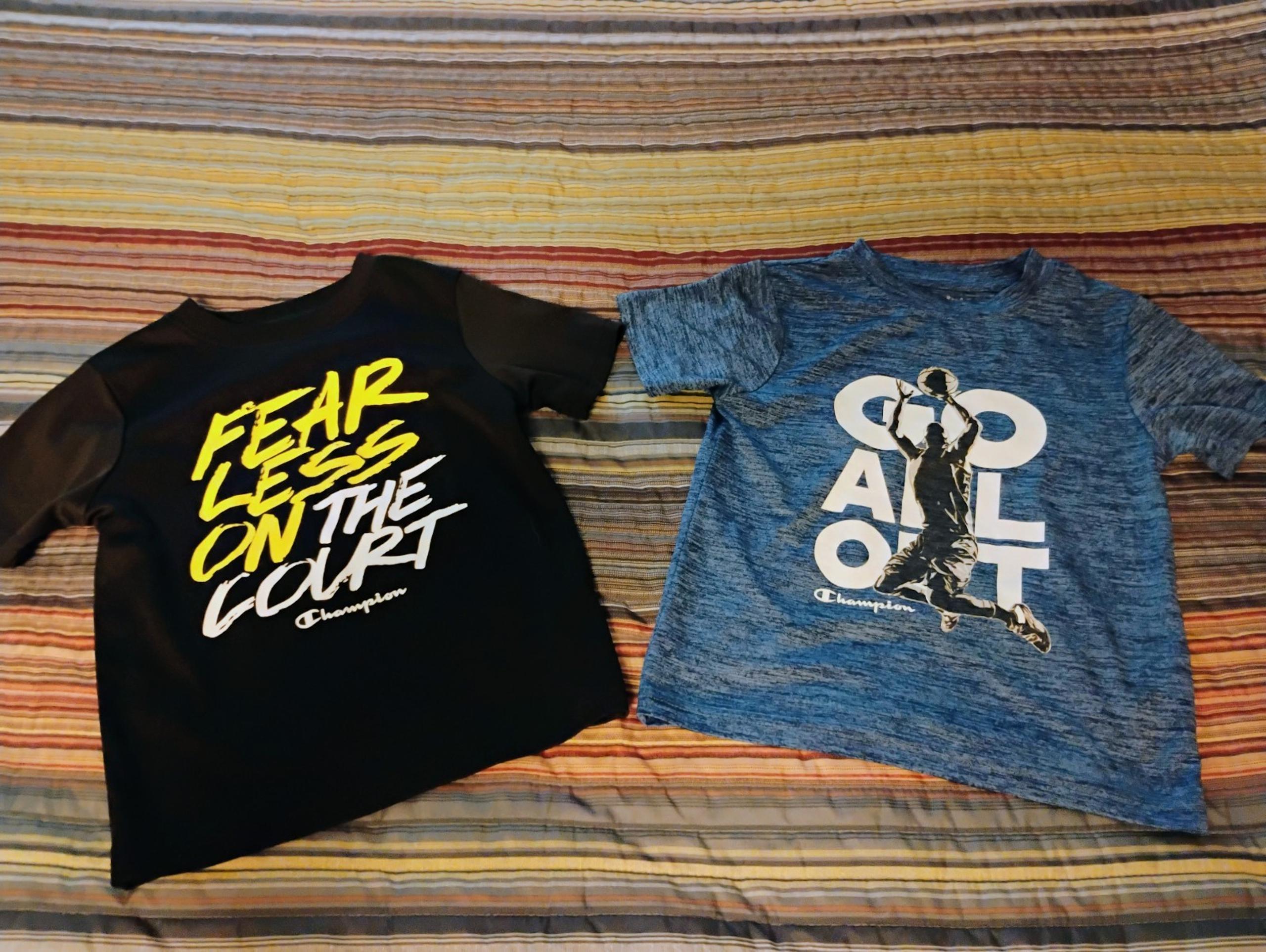 Bundle Lot (2) Champion Boys Tops Size 4
