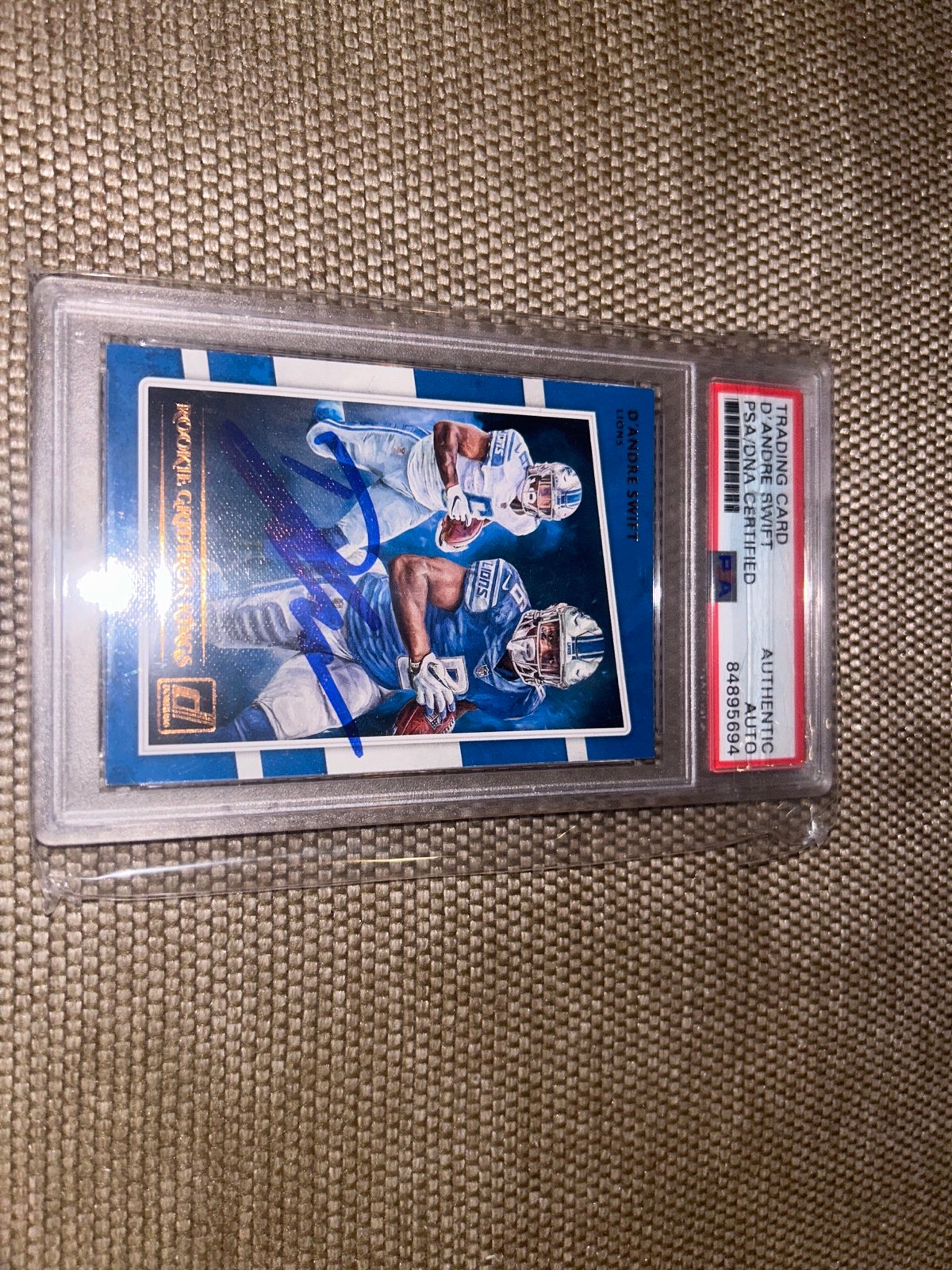 D’andre Swift Rookie Auto