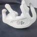 EC Vintage Bing and Grondahl Reclining White Cat Fine Porcelain Figurine #2504