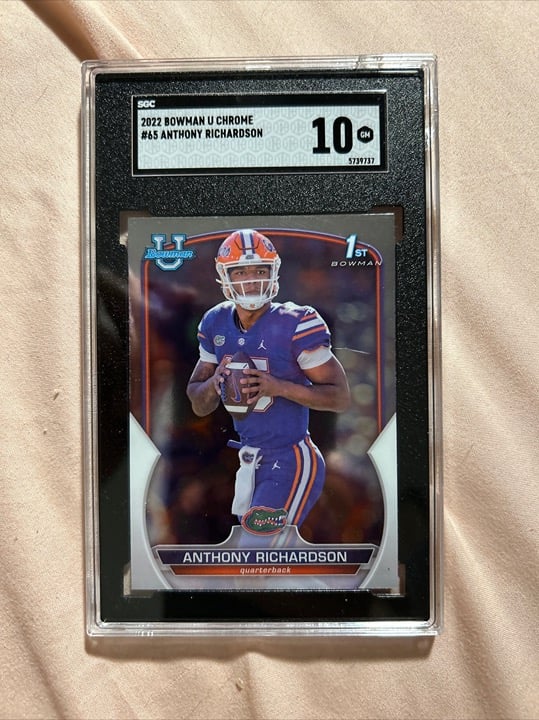 Rookie Anthony Richardson Graded