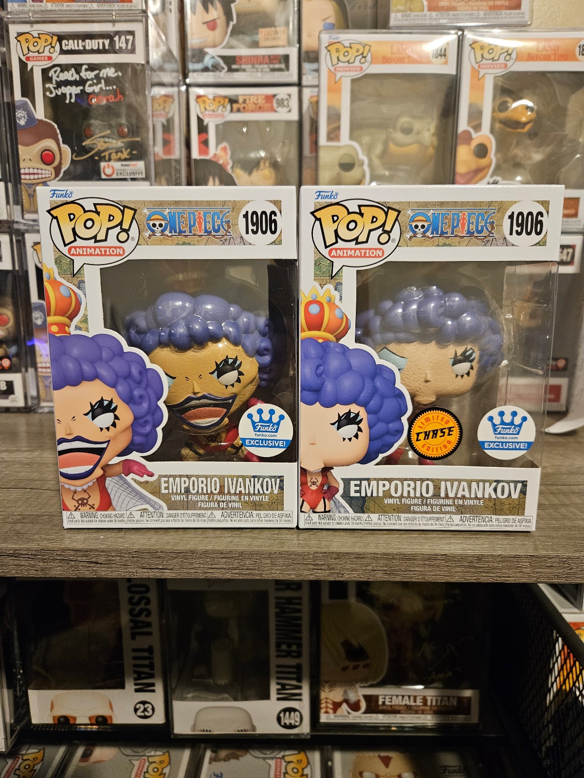Emporio Ivankov Chase Bundle Funko Pop