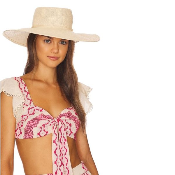Seafolly Sundown Boater Hat in Natural