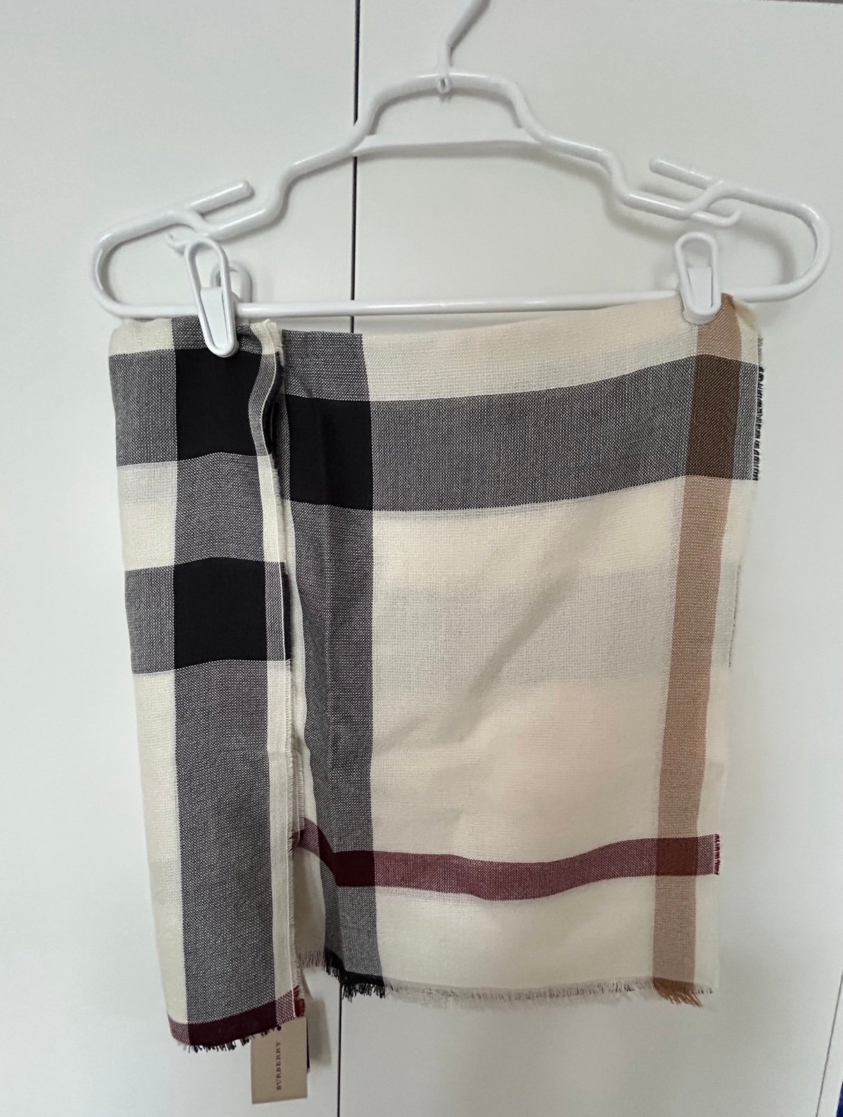 Authentic Burberry checker Scarf