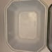 Vintage Klafetstrom Cast iron Enamelware Green & White Lidded Casserole Dish Swe