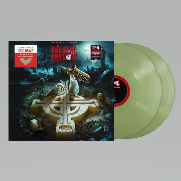 New Ghost Rite Here Rite Now 2LP Green Olive Vinyl