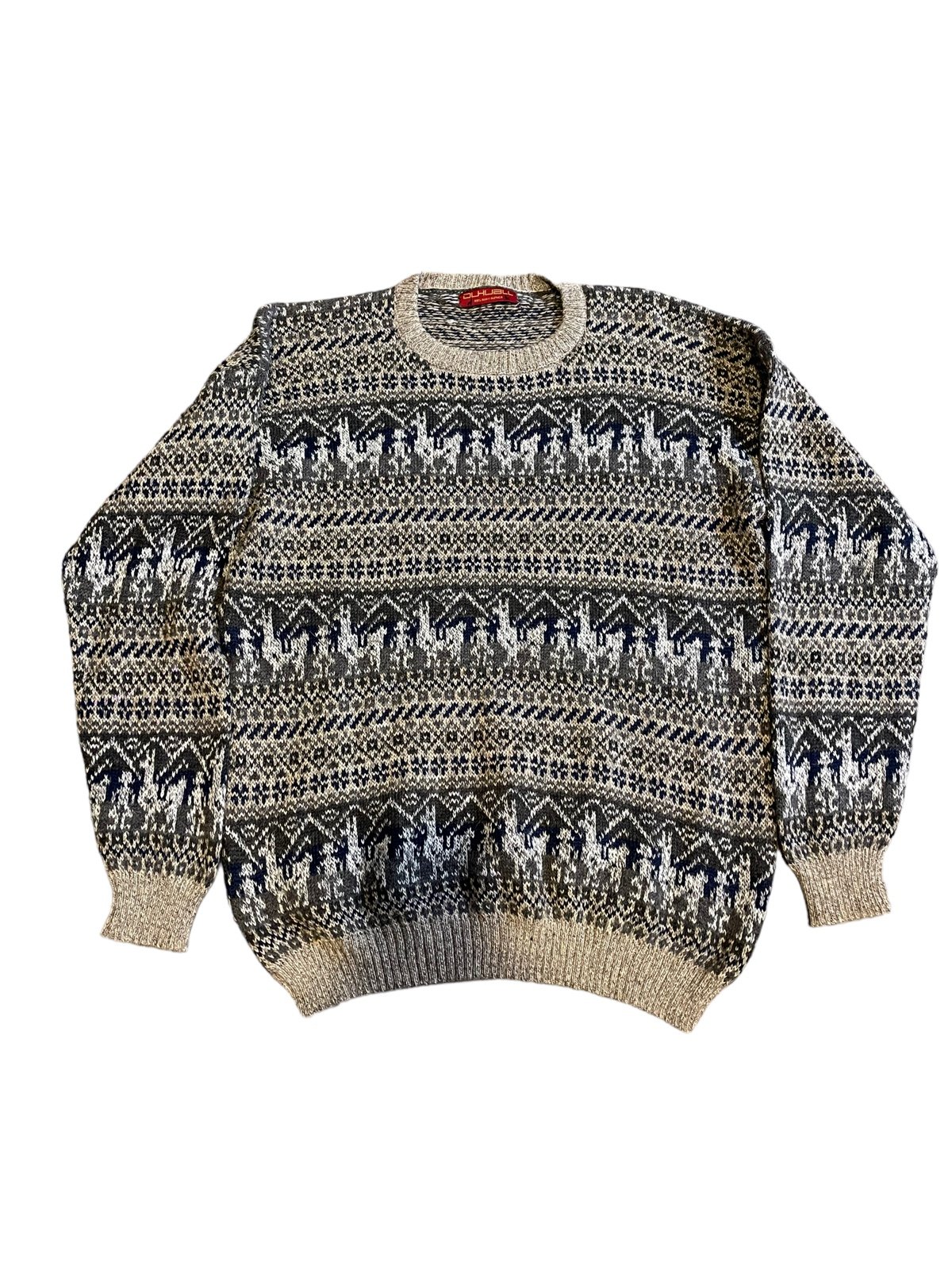 Duhuall 100% Baby alpaca sweater size Large