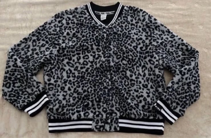 PINK Leopard Fleece Jacket- LIMITED EDITION!