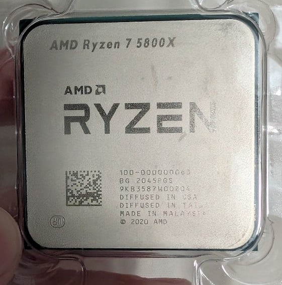 AMD Ryzen 7 5800X CPU
